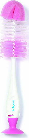 Babyono Cleaning Brush for Baby Bottles Pink 1pcs
