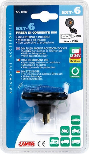 Lampa Zigarettenanzünder-Adapter Auto 12V - 24V