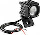 Lampa WL-19 Squareς Waterproof Headlights Car LED Universal 9 - 32V 10W 1pcs