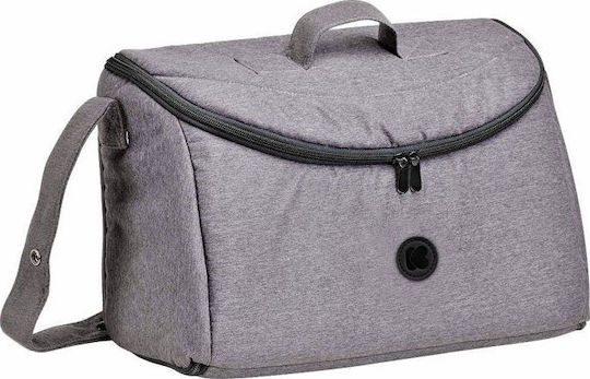 Kikka Boo Τσάντα-Αλλαξιέρα Ώμου/Χειρός Uni Grey Melange 43x13x42εκ.