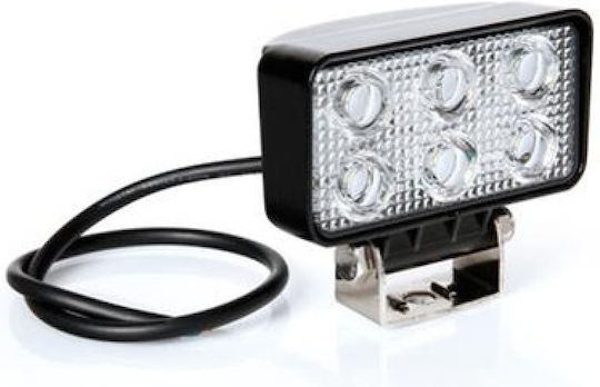 Lampa WL-2 Squareς Headlights Car LED Universal 10 - 30V 18W 11.1cm 1pcs