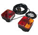 Blow Trailer Lights Set DM- with Magnet 12V 2 Pieces