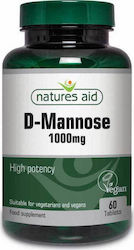 Natures Aid D-Mannose 1000mg 60 Capsule