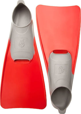 Mad Wave Long Swimming / Snorkelling Fins Medium Red M074605405W
