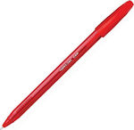 Typotrust Στυλό Ballpoint 1.0mm με Κόκκινο Mελάνι Special Cap