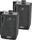 Passive On-wall Speakers 40W TE3005 (Pair) in Black Color