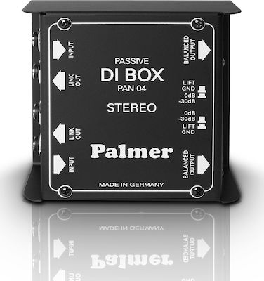 Palmer Pan 04 Παθητικό DI Box 2 Καναλιών