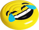 Emoji LOL Φουσκωτό Στρώμα Θαλάσσης Κίτρινο 150εκ.