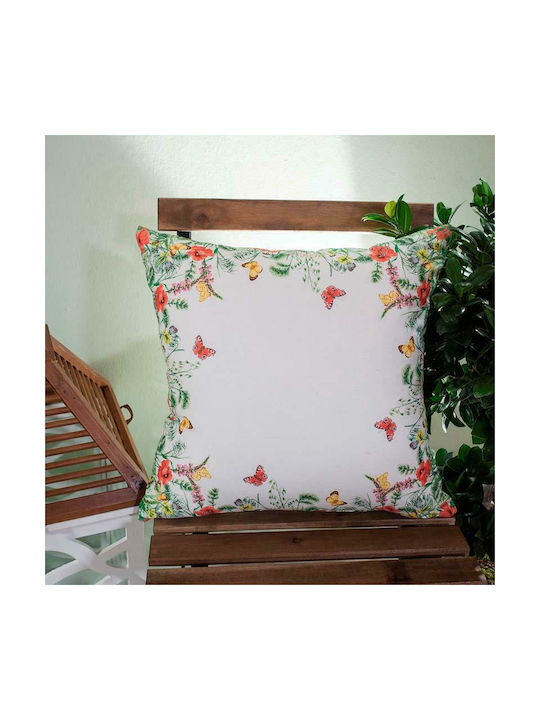 Teoran Decorative Pillow Case Trento White 45x45cm.