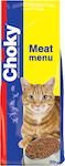 Choky Meat Menu Γαλοπούλα Trockenfutter für erwachsene Katzen mit Huhn 20kg