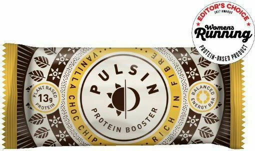 Pulsin Booster Bar with 27% Protein & Flavor Chocolate Vanilla 50gr