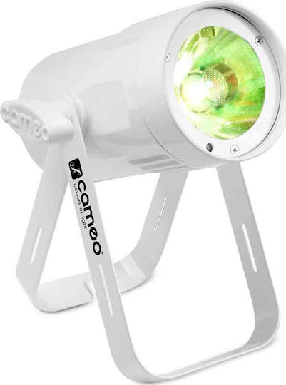 Cameo Φωτορυθμικό Spot LED PAR Q-Spot 15 RGBW LED White RGBW