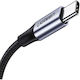 Ugreen US288 Braided USB 2.0 Cable USB-C male - USB-A Μαύρο 2m 60128