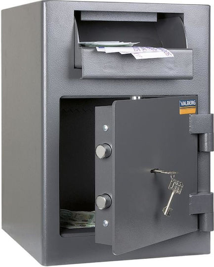 Promet ASD-19 Χρηματοκιβώτιο με Κλειδί Μ34.2xΠ38.1xΥ48.9cm Βάρους 38kg