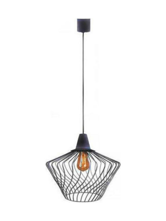 Nowodvorski Pendant Light Single-Light for Socket E27 Black