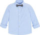 Mayoral Kids Shirt Light Blue 29-03139-064