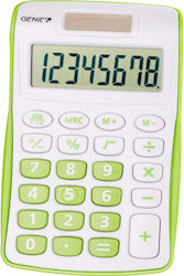 Genie 120 Calculator Pocket 8 Digits in Green C...