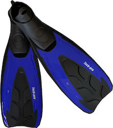 Tech Pro Flippers Swimming F1 Blue