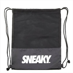 Sneaky Τσάντα Πλάτης Γυμναστηρίου Μαύρη Sneaky Τσάντα Πλάτης Γυμναστηρίου Μαύρη