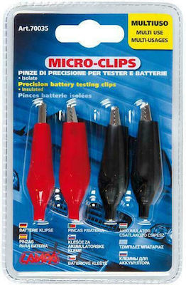 Lampa Microclips Battery Clamps 4.5cm 70035 4τμχ