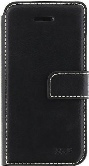 Molan Cano Issue Diary Book Δερματίνης Μαύρο (Mi A2 Lite)