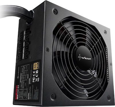 Sharkoon WPM Gold Zero 550W Black Computer Power Supply Semi Modular 80 Plus Gold