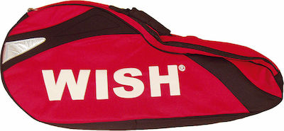 Wish 1910 Tennis Tasche Schulter-/Handtasche Tennis 2 Schläger Rot