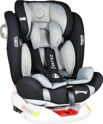 Bebe Stars Καθισματάκι Αυτοκινήτου Macan 360° 0-36 kg με Isofix Grey