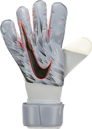 Nike Grip 3 Голмански ръкавици за Възрастни Сив
