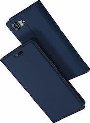 Dux Ducis Skin Pro Buchen Sie Synthetisches Leder Blau (Xperia 1)