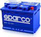 Sparco Baterie Auto KK75 cu Capacitate 75Ah și CCA 650A