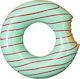 Bluewave Κουλούρα Φουσκωτή Σαμπρέλα Θαλάσσης Donut Πράσινη 90cm