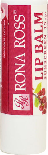 Rona Ross Wild Cherry Lip Balm SPF15 Κεράσι 4.7gr