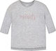 Mayoral Kids Blouse Long Sleeve Gray