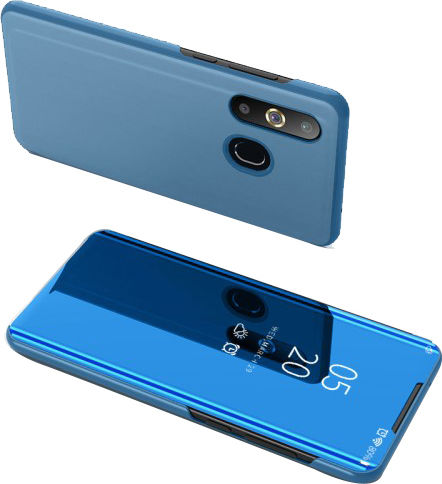 Clear View Buchen Sie Kunststoff Blau (Huawei Y6s / Honor 8A)
