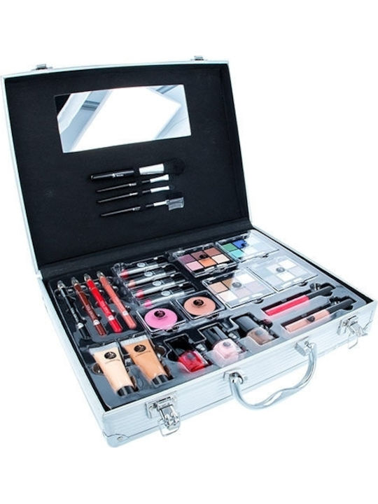 2K Beauty Unlimited Train Βαλιτσάκι Μακιγιάζ για Πρόσωπο, Μάτια & Χείλη 35x26x8.5 εκ.