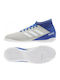 Adidas Παιδικά Ποδοσφαιρικά Παπούτσια Ψηλά Predator 19.3 IN Σάλας με Καλτσάκι Γκρι