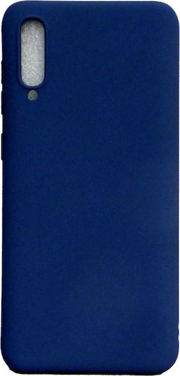 Задна корица Силикон 1.2мм Син (Galaxy A50)