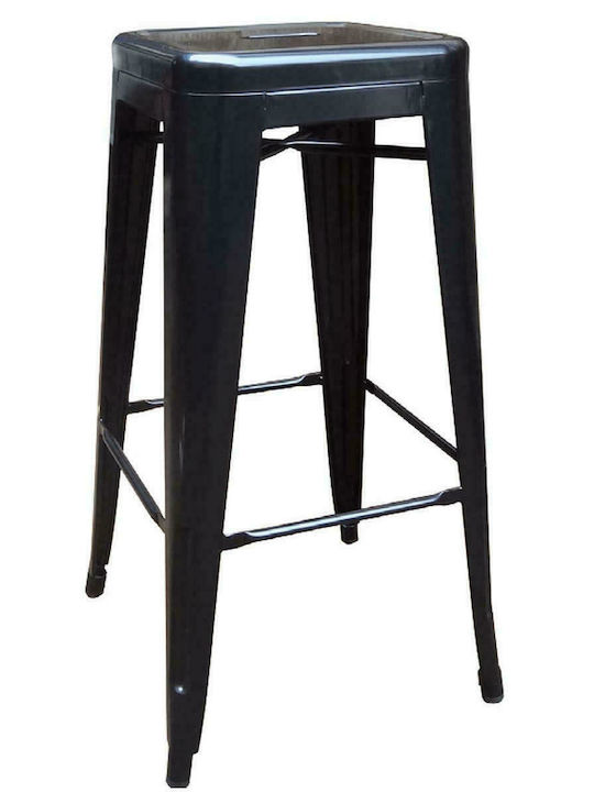 Metallic Garden for Bar Stool Black 43x43x76cm