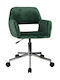 Idols Office Chair with Fixed Arms Green Liberta