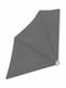 vidaXL Terrace Sideway Sunshade Roller Gray 1.4x1.4cm
