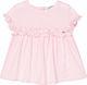 Mayoral Kids Blouse Short Sleeve Pink