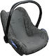 Dooky Car Seat Cover Gray XP..GREY.LEAVES
