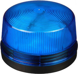 Tele Strobe Light Alarmleuchten mit Blauer LED Farbe 12V 5x5cm SL-079B