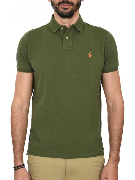 Ralph Lauren Polo Μπλούζα Κοντομάνικη Χακί