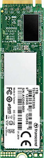 Transcend 220S SSD 1TB M.2 mit PCI Express 3.0 Verbindung