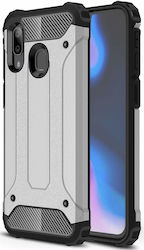Hurtel Tough Armor Back Cover Plastic Argintiu ...