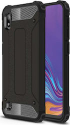 Hurtel Tough Armor Back Cover Plastic Black (Ga...