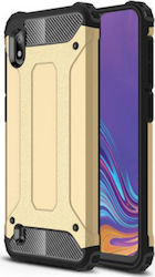 Hurtel Tough Armor Back Cover Plastic Gold (Gal...