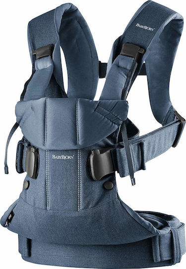 BabyBjorn Classic Carrier One Cotton Blue